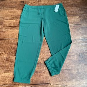 Akris punto rich green 14 trouser Florette capris